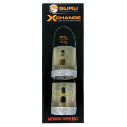 Koszyki Guru X-Change Distance Feeders OPEN END - M 20+30g