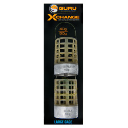 Koszyki Guru X-Change Distance Feeders CAGE - L 40+50g
