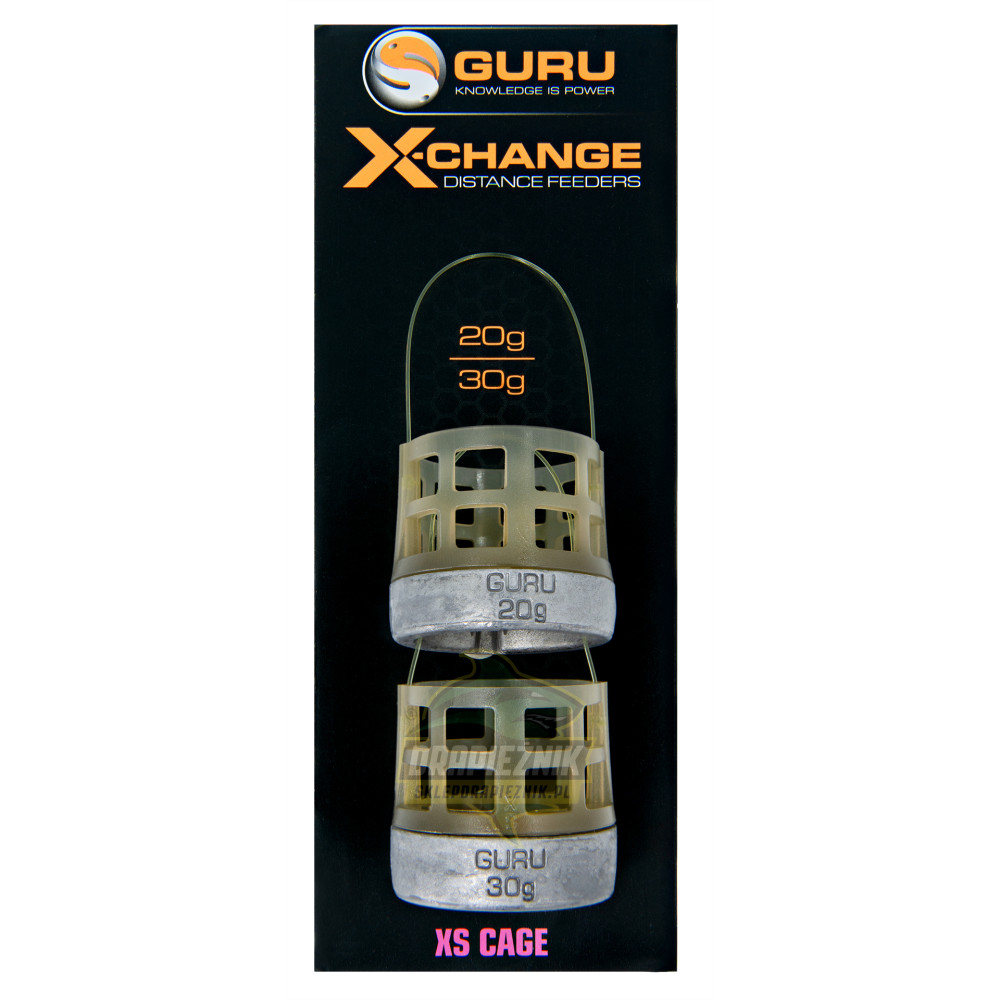 Koszyki Guru X-Change Distance Feeders CAGE - XS 20+30g