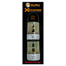 Koszyki Guru X-Change Distance Feeders OPEN END - M 40+50g