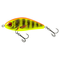 QFA089 Wobler Salmo FATSO 8.0cm Floating - Bright Perch