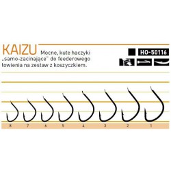 Haczyki Owner KAIZU 50116 czarne - hak 6