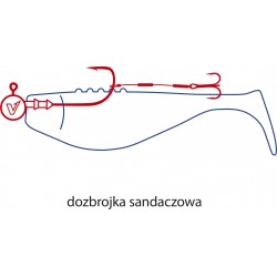 Dozbrojka sandaczowa Dragon kotwica