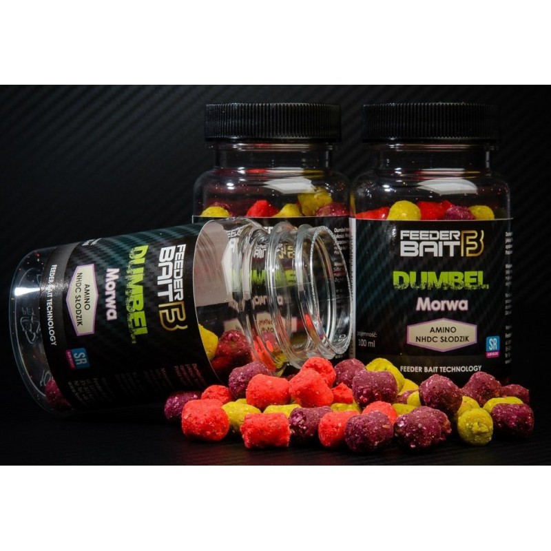 Dumbel Fluo Feeder Baits 100ml - 8/10mm Morwa
