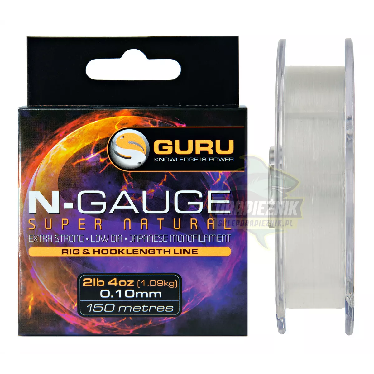  Żyłka Guru N-Gauge Super Natural Clear 150m