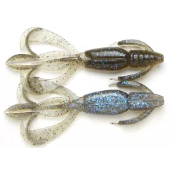 Keitech Crazy Flapper 2'' 5.1cm - 462 Electric Smoke Craw