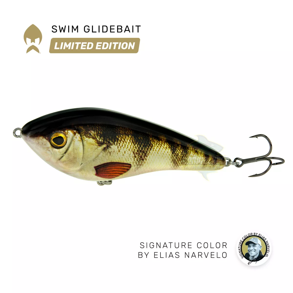 Wobler Westin Swim Glidebait 13.5cm SUSPENDING - Real Pearl Perch /LIMITED EDITION/
