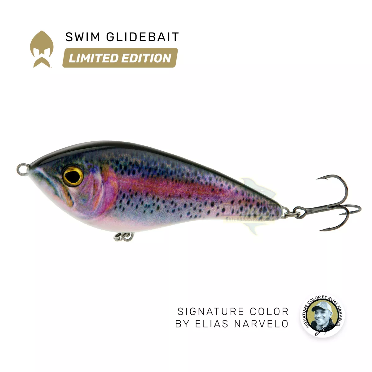 Wobler Westin Swim Glidebait 10cm SINKING - Real Rainbow Trout /LIMITED EDITION/