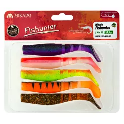 Zestaw gum Mikado Fishunter 10.5cm 5 szt. - MIX 36