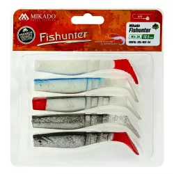 Zestaw gum Mikado Fishunter 10.5cm 5 szt. - MIX 34