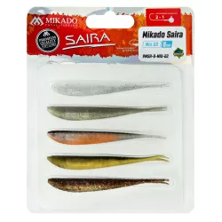 Zestaw gum Mikado Saira 8cm 5 szt. - MIX 22