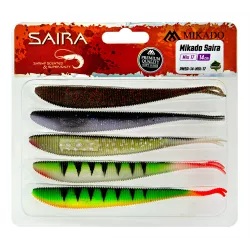 Zestaw gum Mikado Saira 14cm 5 szt. - MIX 17