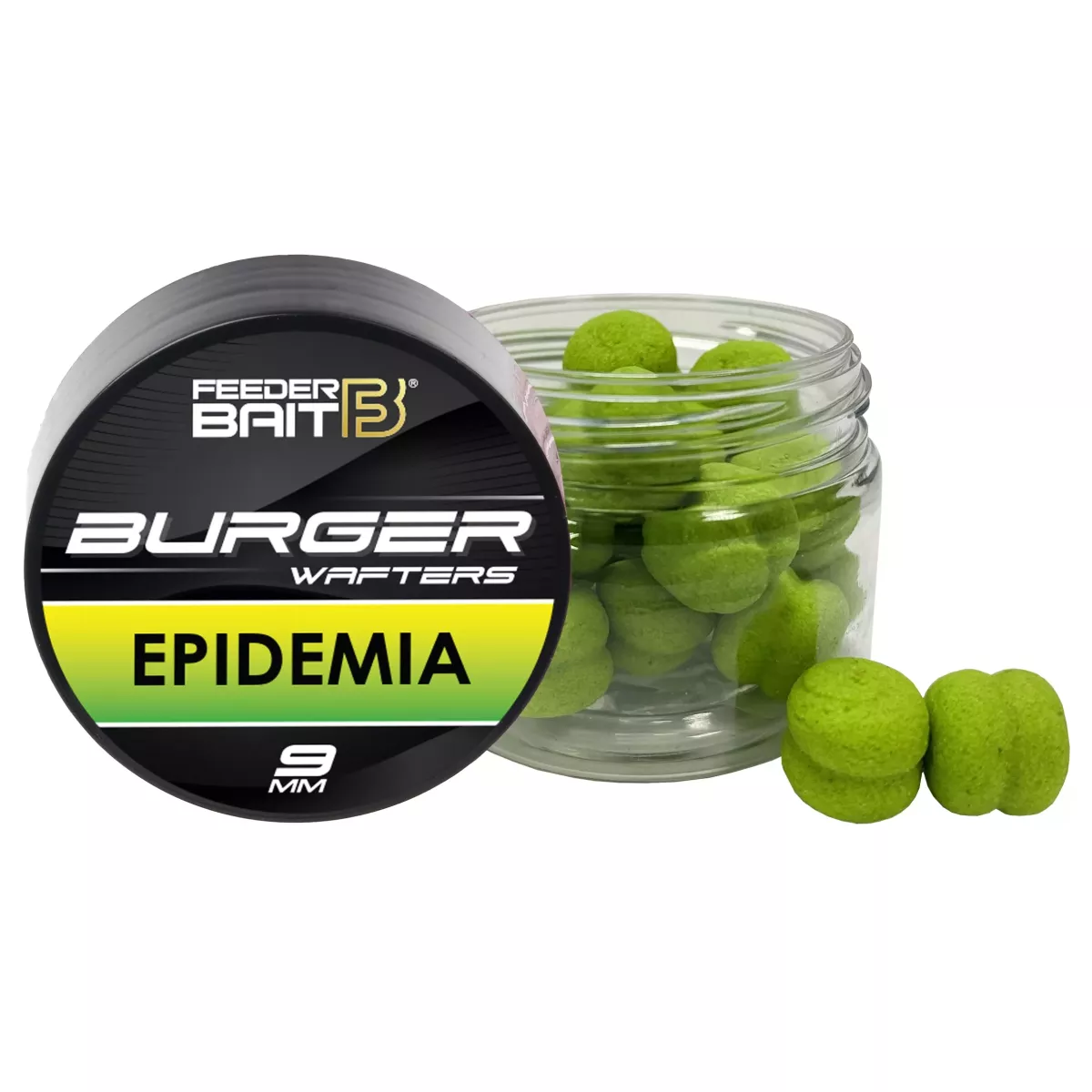 FB37-1 Feeder Bait Burger Wafters 9mm - Epidemia