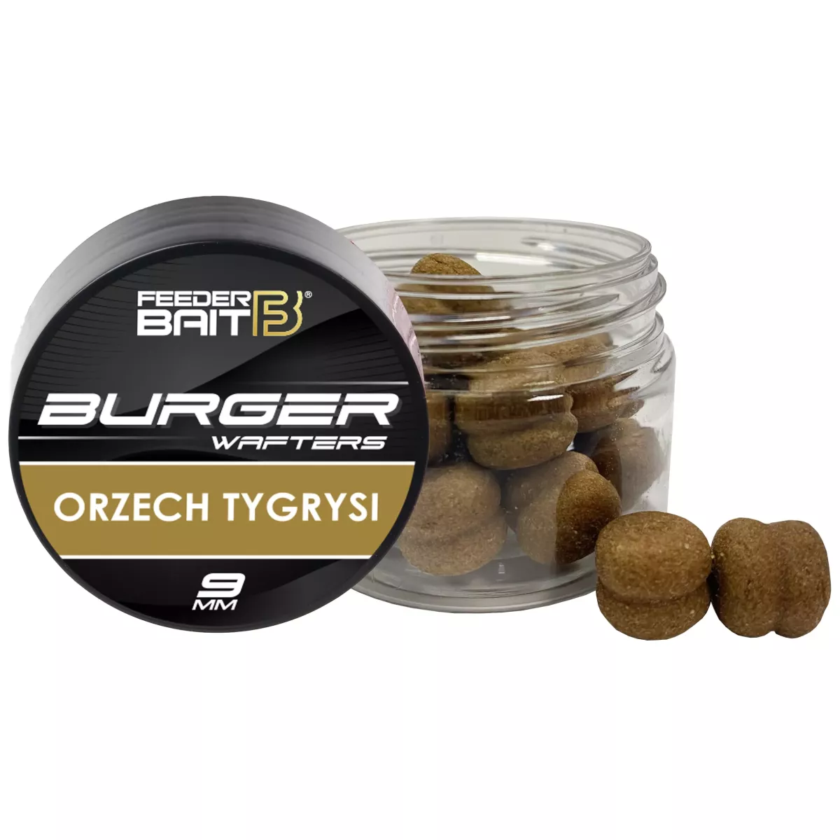 Feeder Bait Burger Wafters 9mm - Orzech Tygrysi