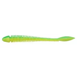 1609954 Gumy Berkley PowerBait Flail 5cm - SPRING GREEN / SUNSHINE YELLOW