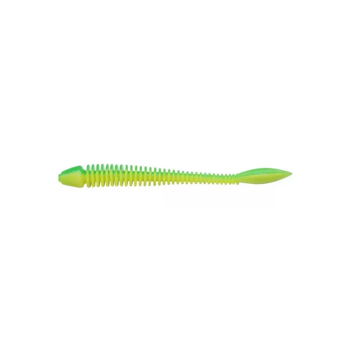 1609954 Gumy Berkley PowerBait Flail 5cm - SPRING GREEN / SUNSHINE YELLOW