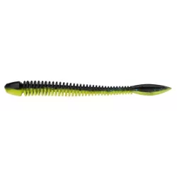 1609957 Gumy Berkley PowerBait Flail 7cm - BLACK / SUNSHINE YELLOW