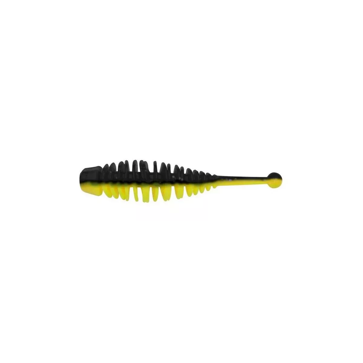 1594949 Gumy Berkley PowerBait Naiad 7cm - BLACK / SUNSHINE YELLOW