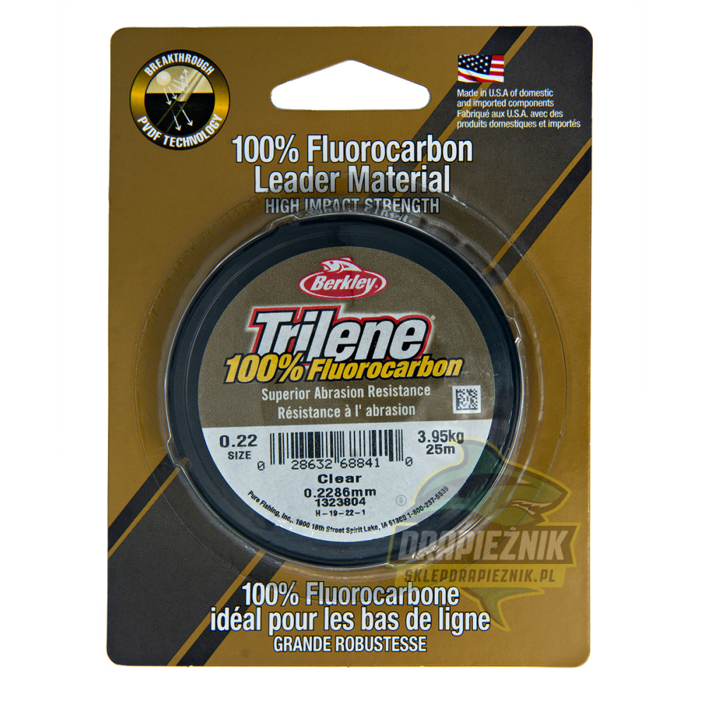 Fluorocarbon Berkley Trilene 25m