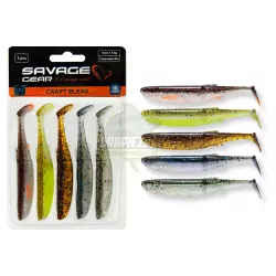 1609141 Zestaw gum Savage Gear Craft Bleak 7.0cm - Clear Water MIX