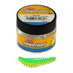 1594928 Gumy Berkley PowerBait Pupa 3.5cm - SPRING GREEN / SUNSHINE YELLOW