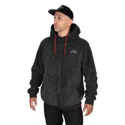 Fox rage top sherpa lined hoodie