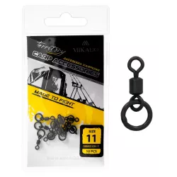 AMA02-034-11 Krętlik rolkowy Mikado z kółkiem - roz.11