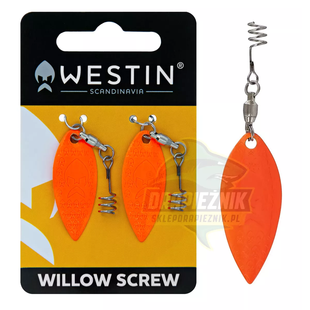 Paletki Westin Add-It Willow Screw FLUO ORANGE