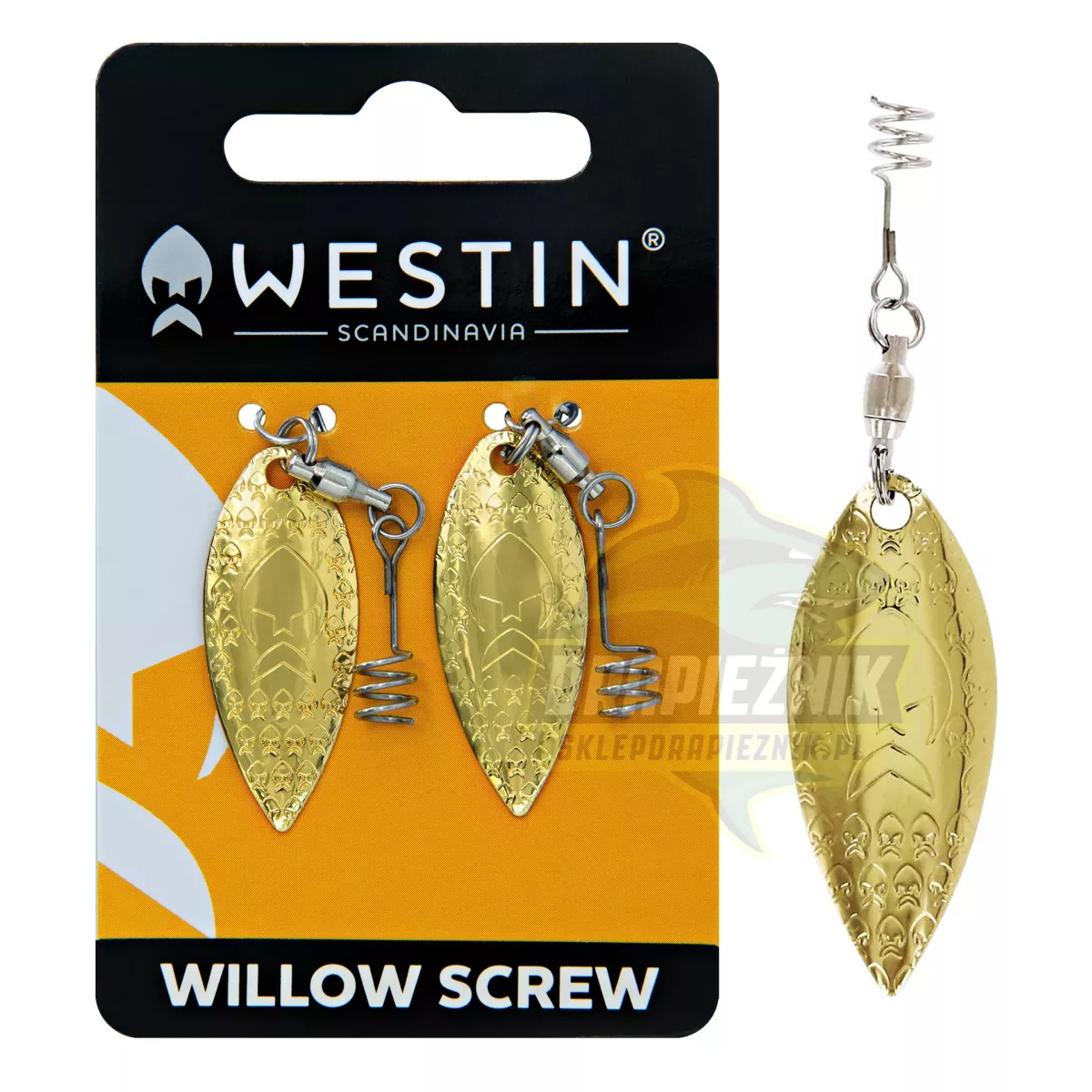 Paletki Westin Add-It Willow Screw  GOLD