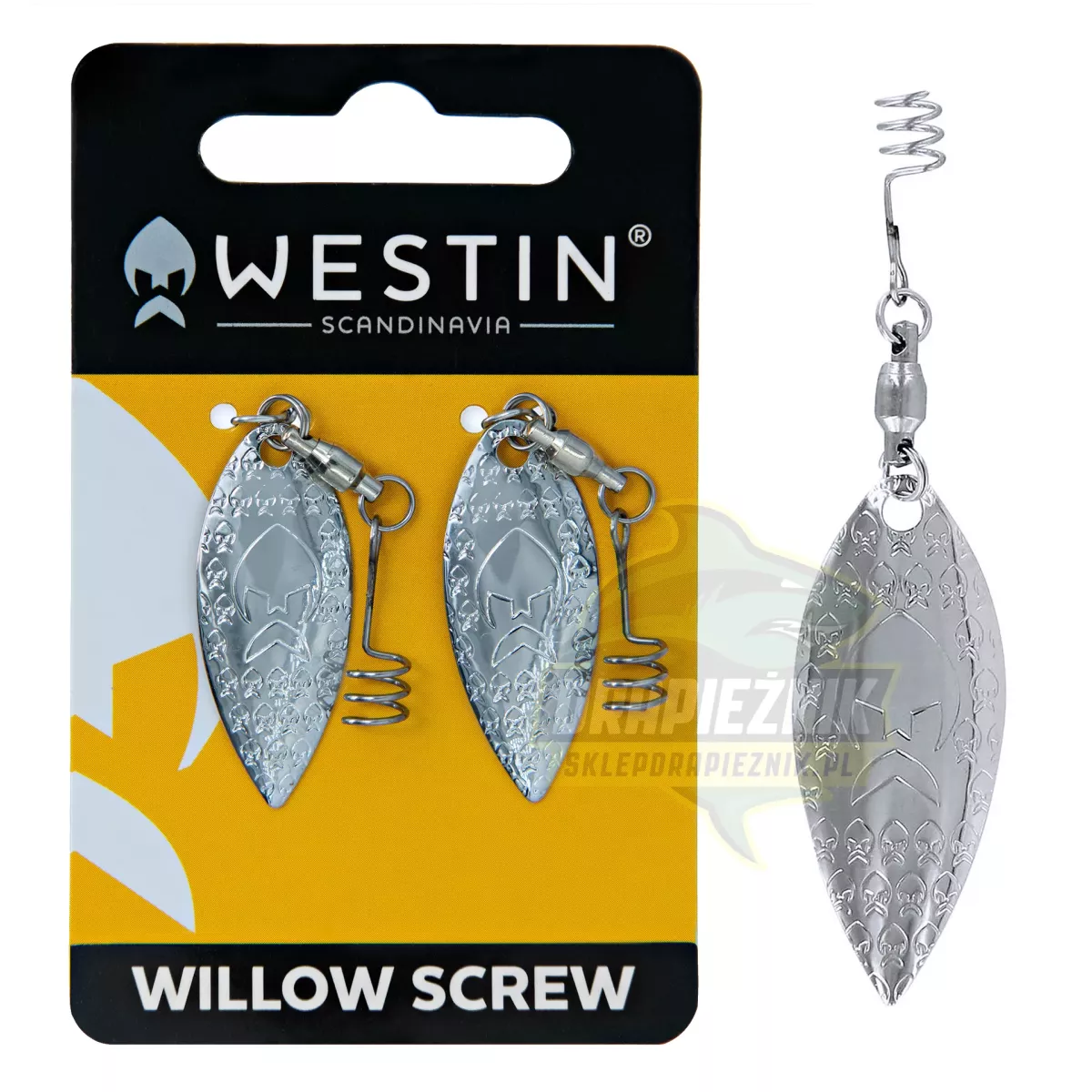 Paletki Westin Add-It Willow Screw -  SILVER