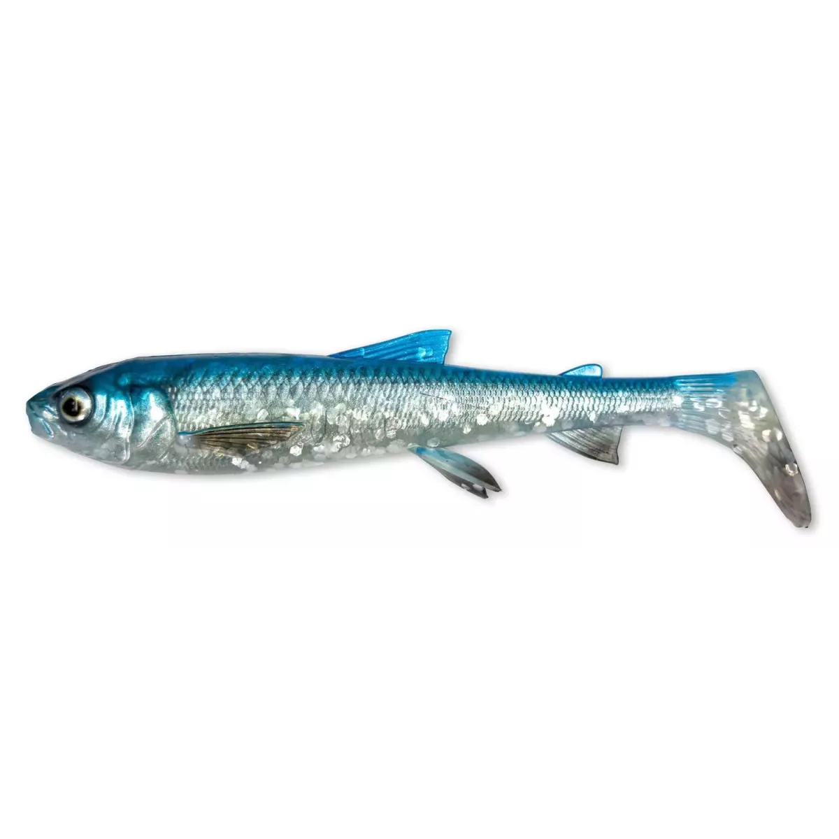1610759 Gumy Savage Gear 3D Whitefish Shad 17.5cm - BLUE SILVER