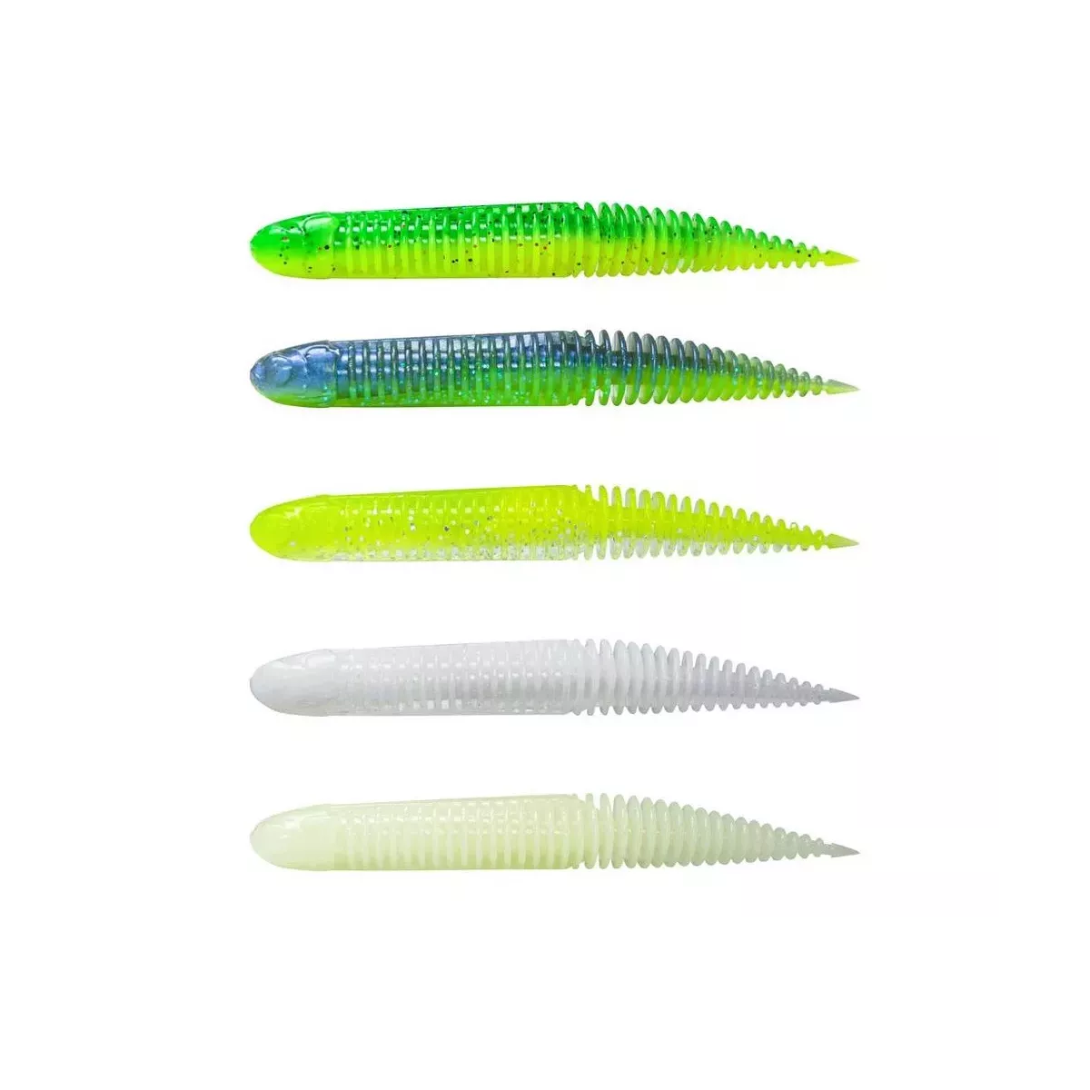 Zestaw gum Savage Gear Ned Dragon Tail Slug - Dark Water MIX