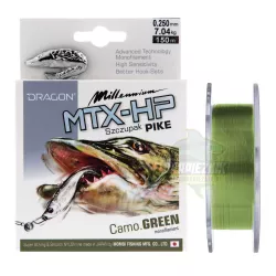 Żyłka Dragon Millenium MTX-HP Szczupak 150m
