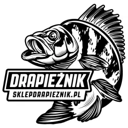 Naklejka wędkarska - CZARNA / OKOŃ