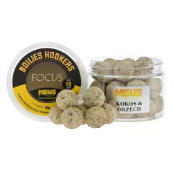 Kulki MEUS Focus Sinking na włos 18mm - Kokos & Orzech