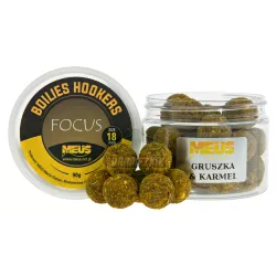 Kulki MEUS Focus Sinking na włos 18mm - Gruszka & Karmel