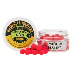 Waftersy MEUS Dumbells Wafters Fluo 6mm - Miód & Malina