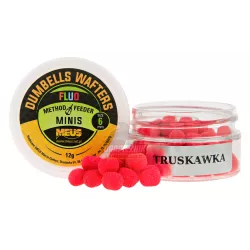 Waftersy MEUS Dumbells Wafters Fluo 6mm - Truskawka