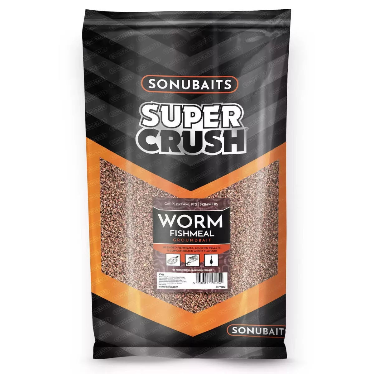 S1770002 Zanęta Sonubaits Supercrush - Worm Fishmeal