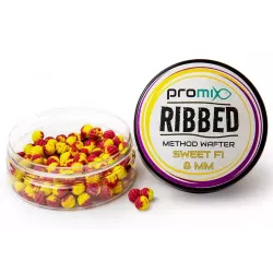 Przynęty Promix RIBBED Method Wafter 8mm - Sweet F1