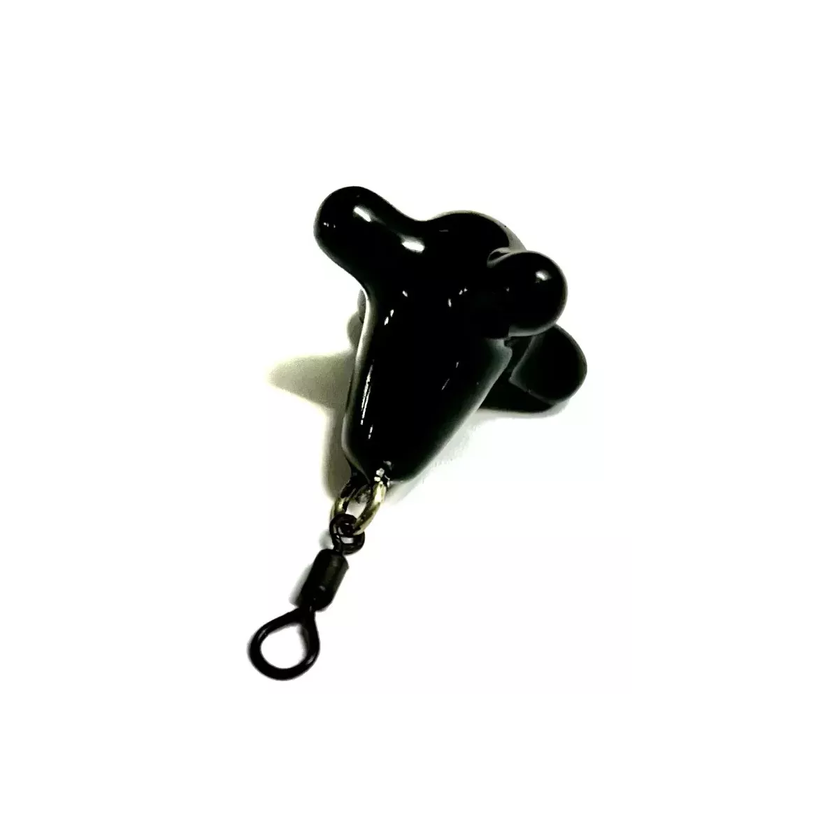 Ciężarek z krętlikiem do sondowania dna czarny