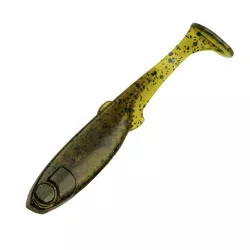 Gumy Perch Professor Fluky Shad 2.5" / 6.5cm - 01 Original