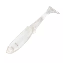 Gumy Perch Professor Fluky Shad 2.5" / 6.5cm - 04 Magic Pearl