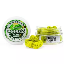 Waftersy MEUS Dumbells Cocon Wafters 10mm - Słodka Wanilia