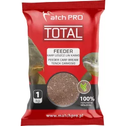 Zanęta MatchPro Total 1kg - FEEDER Karp Leszcz Lin Karaś