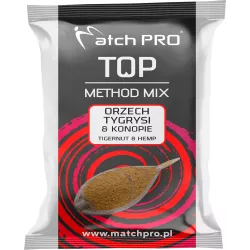 Zanęta MatchPro Method Mix TOP 700g - ORZECH TYGRYSI & KONOPIE