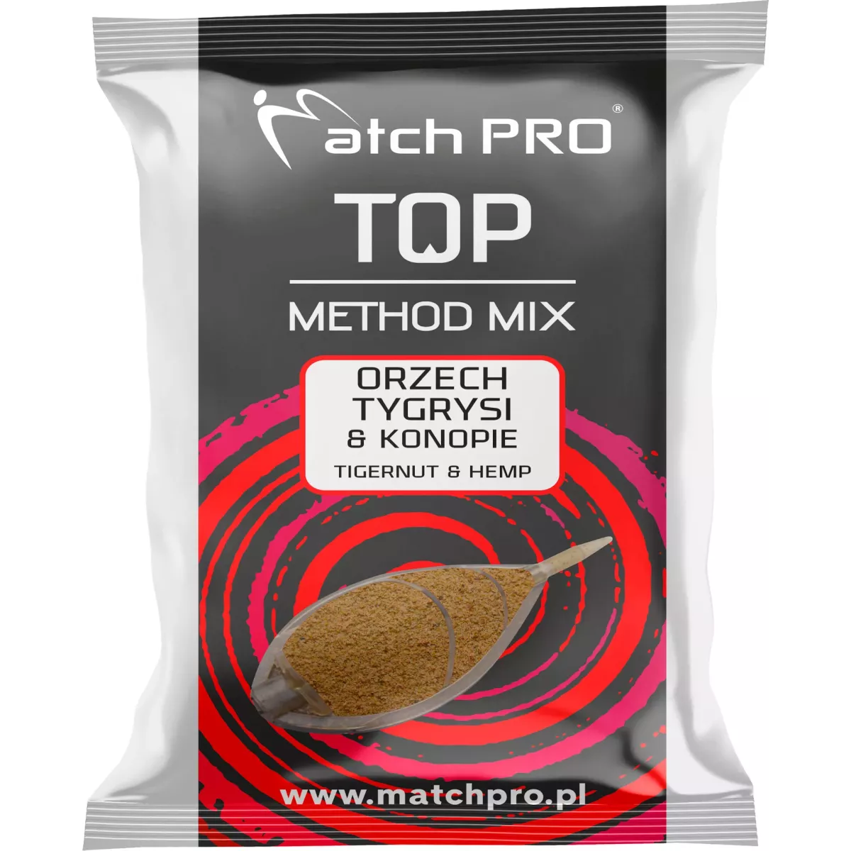 Zanęta MatchPro Method Mix TOP 700g - ORZECH TYGRYSI & KONOPIE