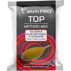 Zanęta MatchPro Method Mix TOP 700g - SŁODKA KUKURYDZA & KONOPIE