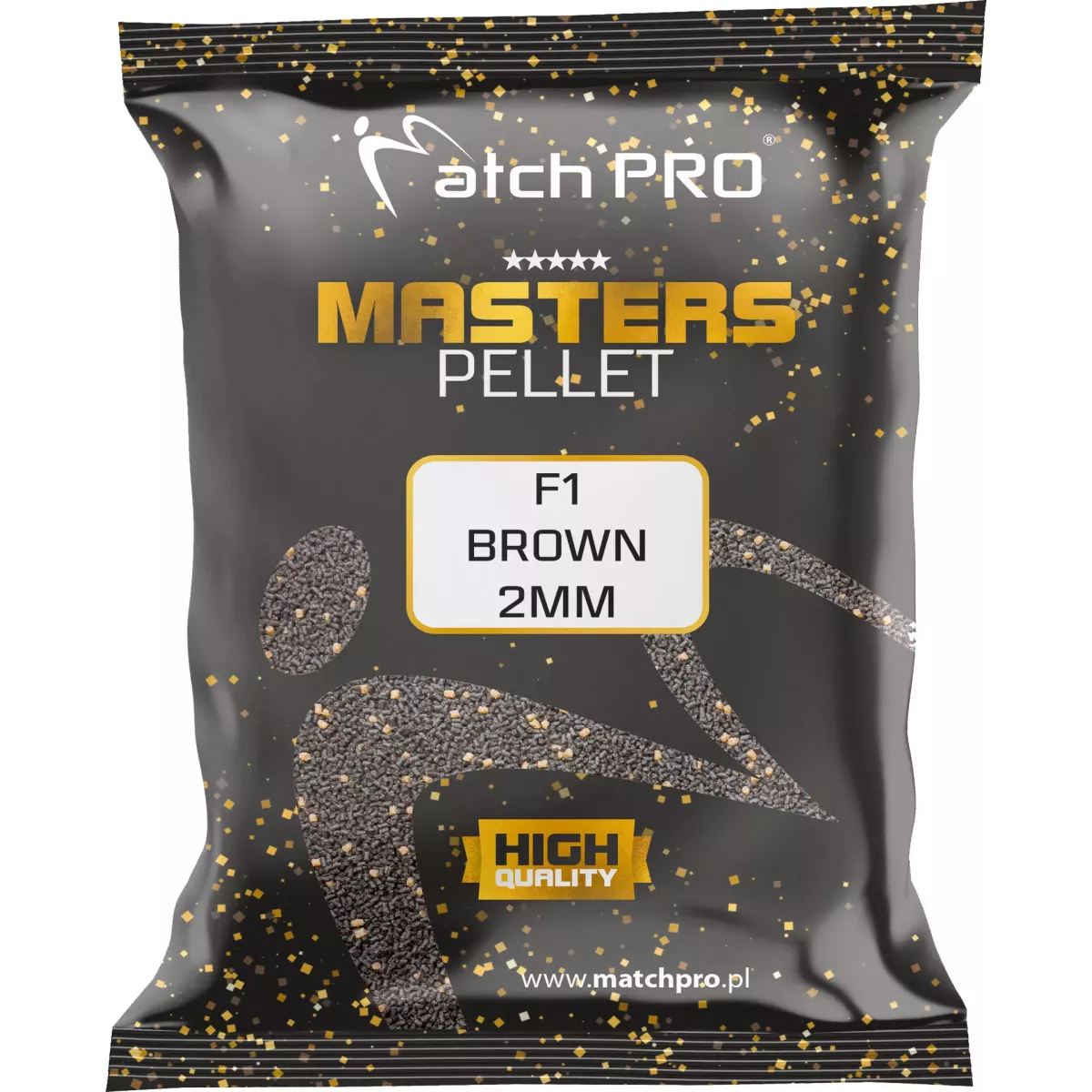 Pellet MatchPro Masters 2mm - F1 BROWN