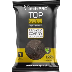 Zanęta MatchPro Top Gold 1kg - LESZCZ CZARNY